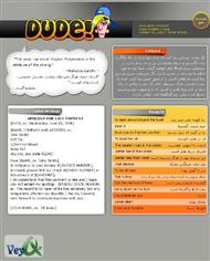 دانلود مجله آموزش زبان دود شماره 9 - Dude! English Issue