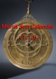 دانلود کتاب آموزش نرم افزار Msimit Sun Calendar v1.1.6