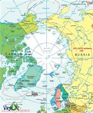 دانلود کتاب نقشه جغرافیایی قطب شمال